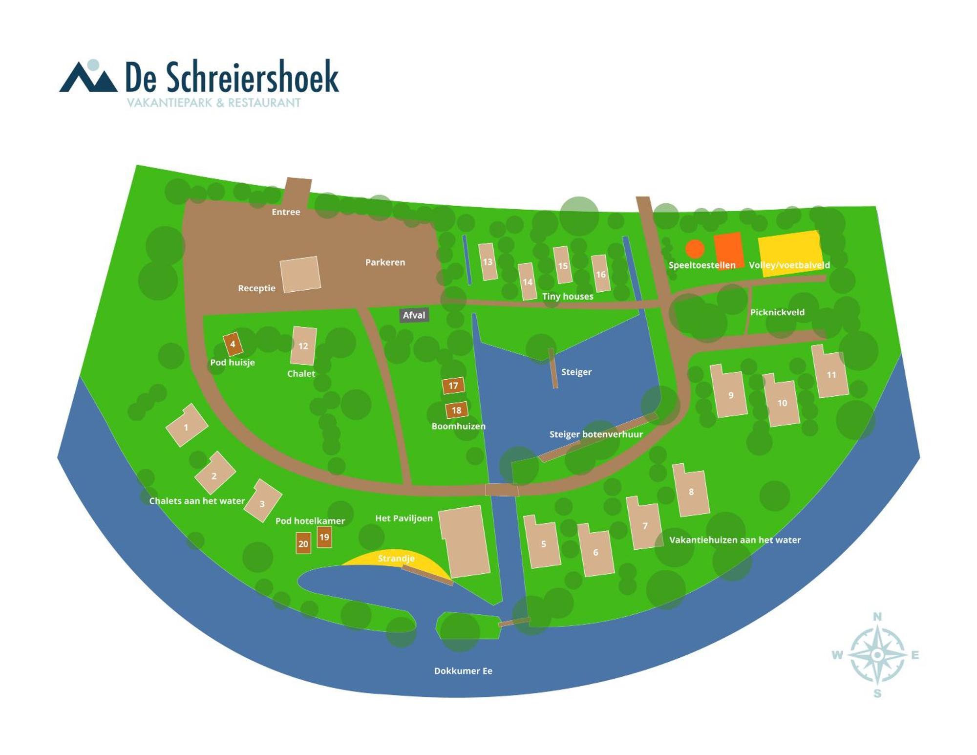 Chalet Met Loft - Vakantiepark De Schreiershoek Dokkum Eksteriør billede
